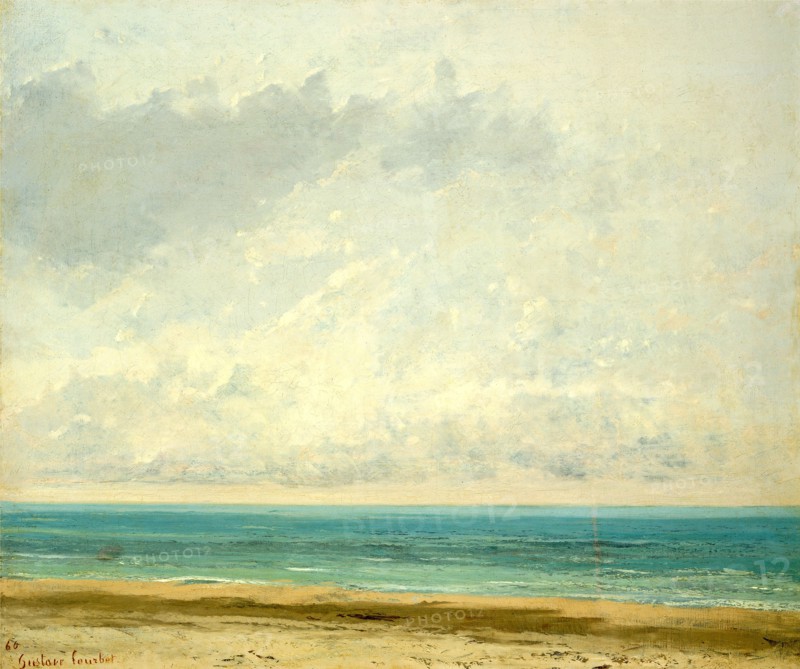 Courbet, Calm Sea