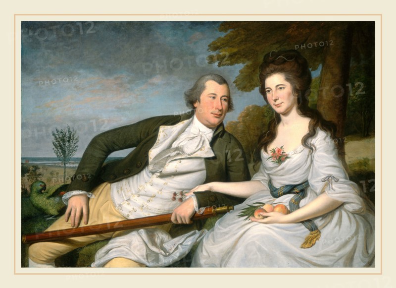 Charles Willson Peale, Benjamin and Eleanor Ridgely Laming, American, 1741-1827, 1788, oil on canvas