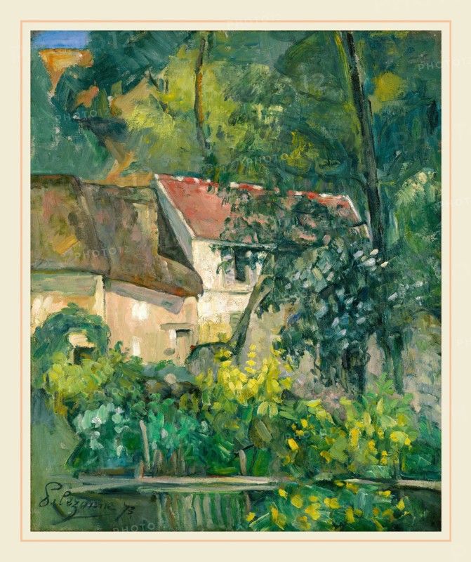 Paul Cézanne, French (1839-1906), House of PÃ¨re Lacroix, 1873, oil on canvas