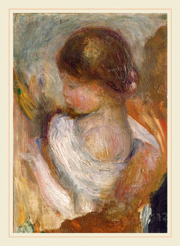 Auguste Renoir, Young Girl Reading, French, 1841-1919, c. 1888, oil on canvas