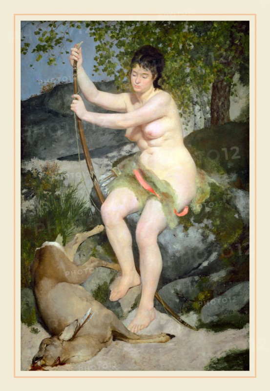 Auguste Renoir, French (1841-1919), Diana, 1867, oil on canvas