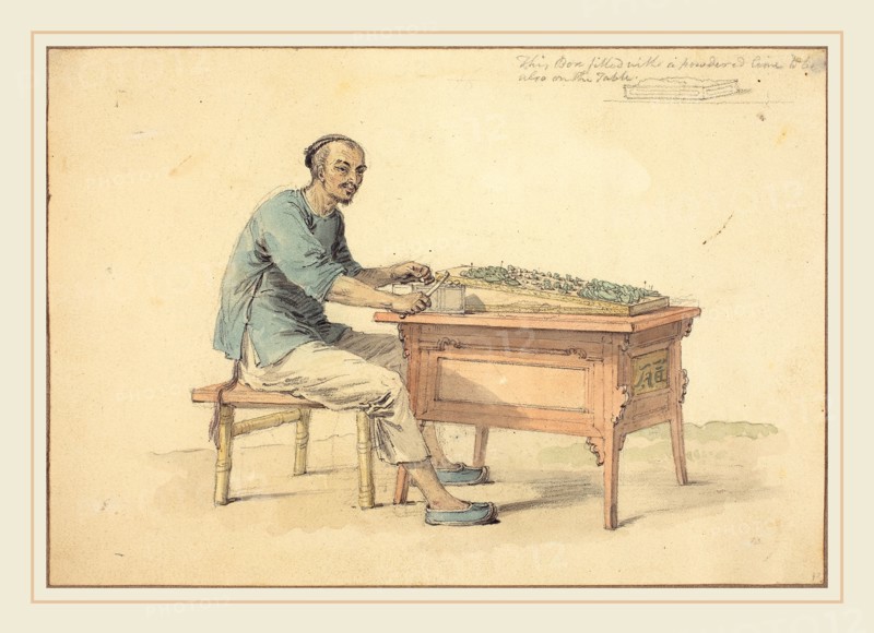 William Alexander, British (1767-1816), A Peasant Selling Betel, 1793-1794, watercolor with pen and black ink over graphite on wove paper