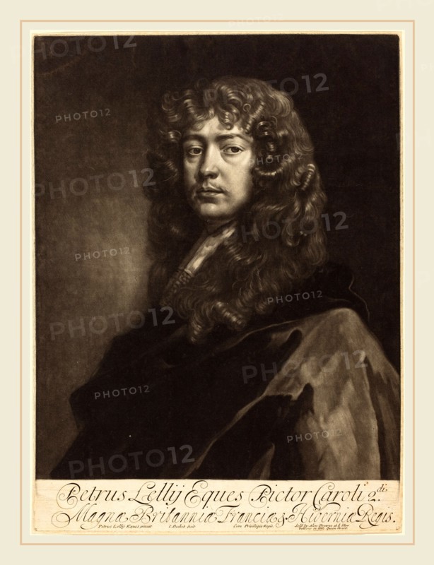 Isaak Beckett after Sir Peter Lely,English, (1653-1715 or 1719), Sir Peter Lely, 1680s, mezzotint on laid paper