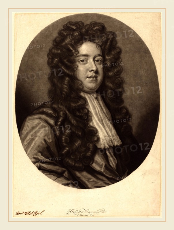 John Smith after Sir Godfrey Kneller,English, (probably 1652-1742), Robert Cecil, 1697, mezzotint on laid paper