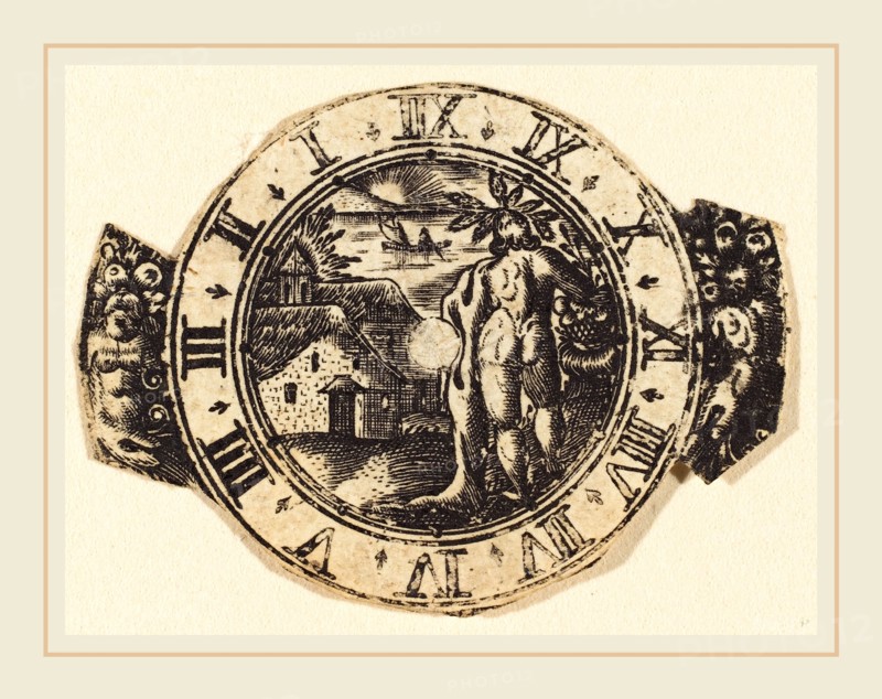 Antoine Jacquard, French (died 1652), Time, engraving