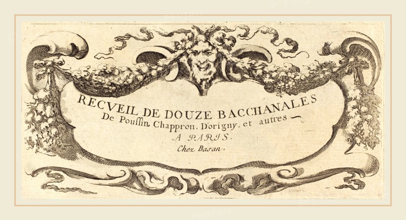 Nicolas Cochin, French (1610-1686), Frontispiece, 1650s, etching with engraving on laid paper
