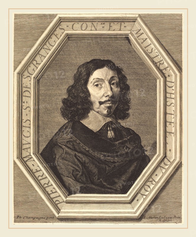 Jean Morin after Philippe de Champaigne, French (c. 1600-1650), Pierre Maugis, engraving and etching