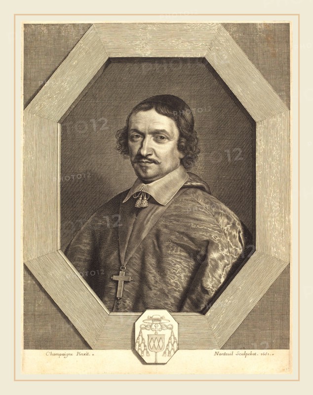 Robert Nanteuil after Philippe de Champaigne, French (1623-1678), Victor Bouthillier, 1651, engraving