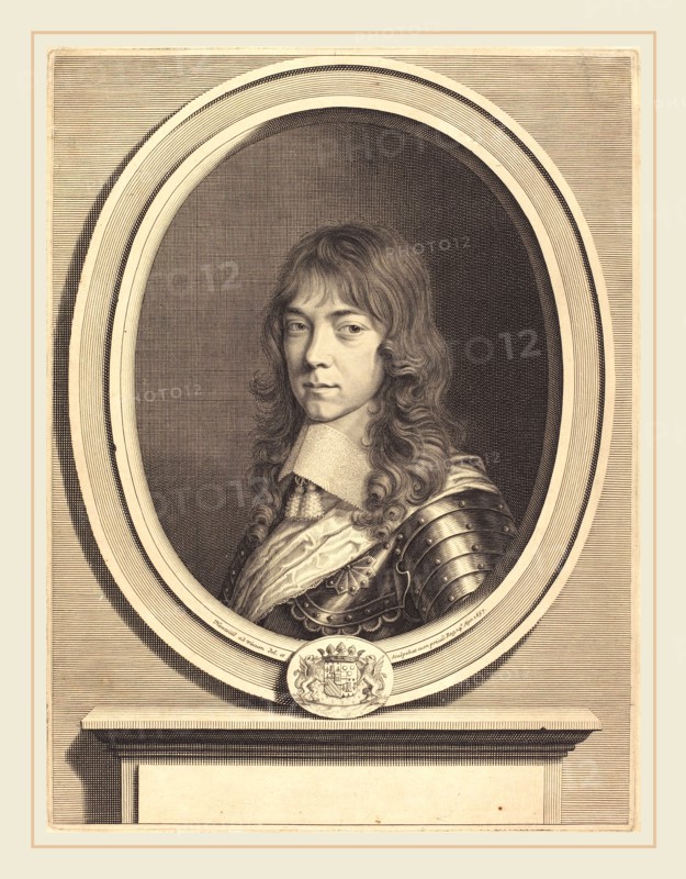 Robert Nanteuil, French (1623-1678), Godefroi-Maurice, Duc de Bouillon, 1657, engraving