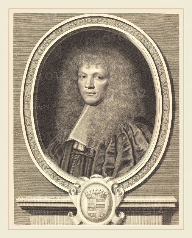 Robert Nanteuil, French (1623-1678), Antoine Dulieu, 1667, engraving