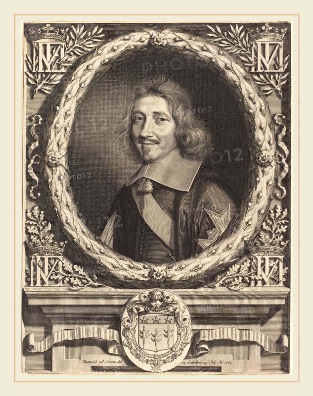 Robert Nanteuil, French (1623-1678), Chancellor Michel Le Tellier, 1659, engraving