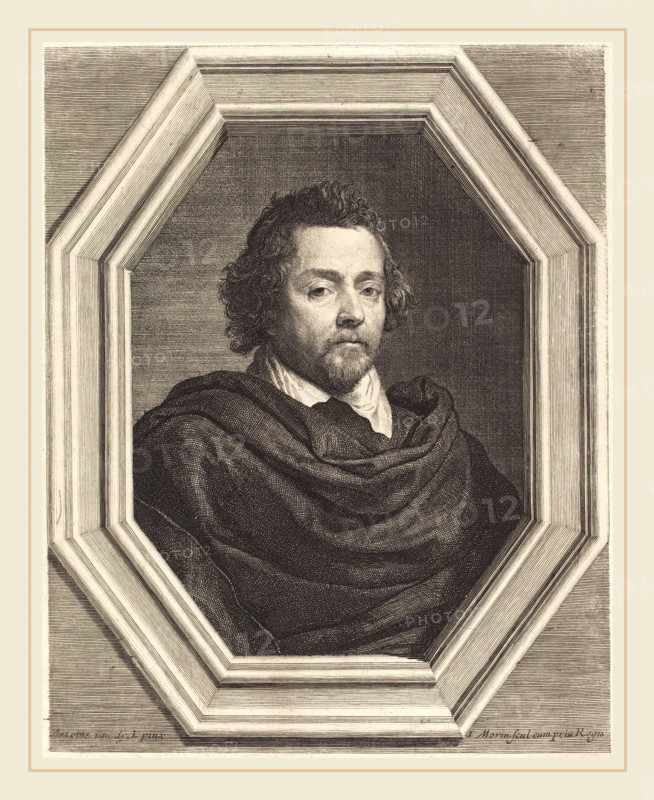 Jean Morin, French (c. 1600-1650), Nicolas Chrystin, engraving