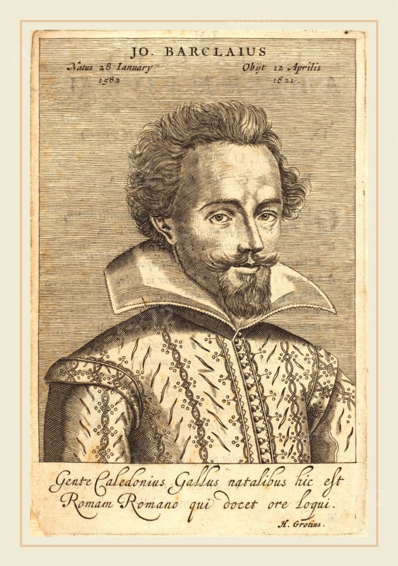 Claude Mellan after Daniel Dumonstier, French (1598-1688), John Barclay, published 1623, engraving