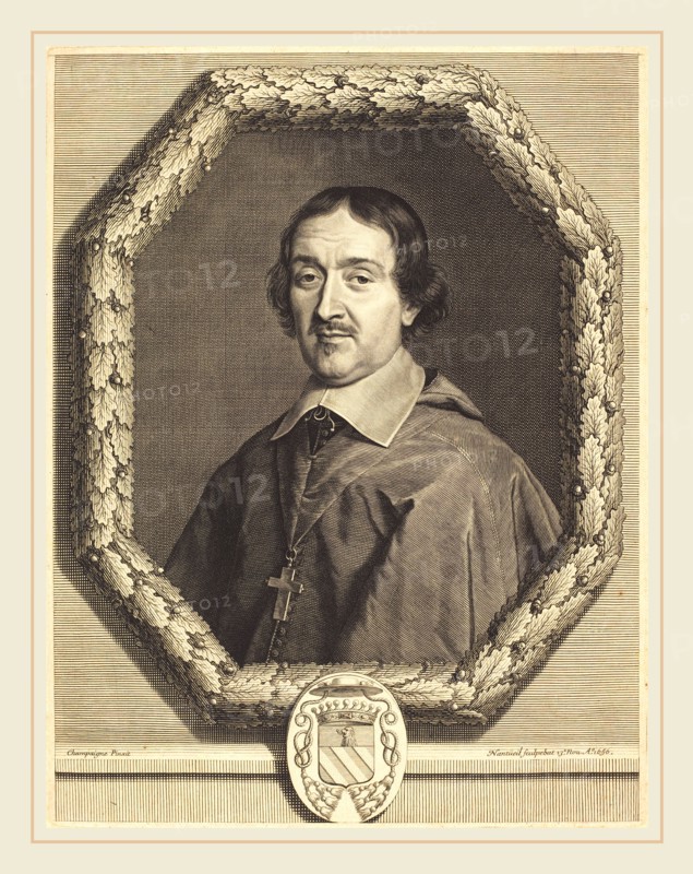 Robert Nanteuil after Philippe de Champaigne, French (1623-1678), Francois Servien, 1656, engraving