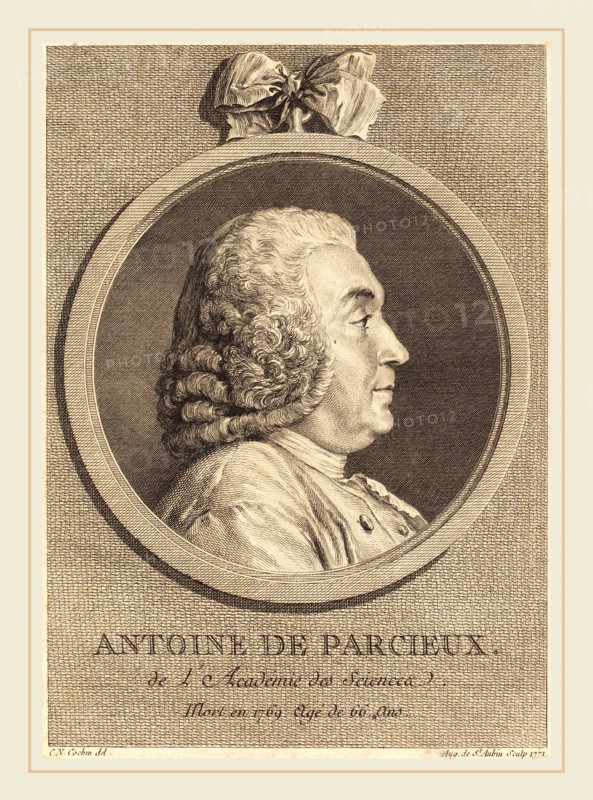 Augustin de Saint-Aubin after Charles-Nicolas Cochin I, French (1736-1807), Antoine De Parcieux, 1771, engraving over etching on laid paper
