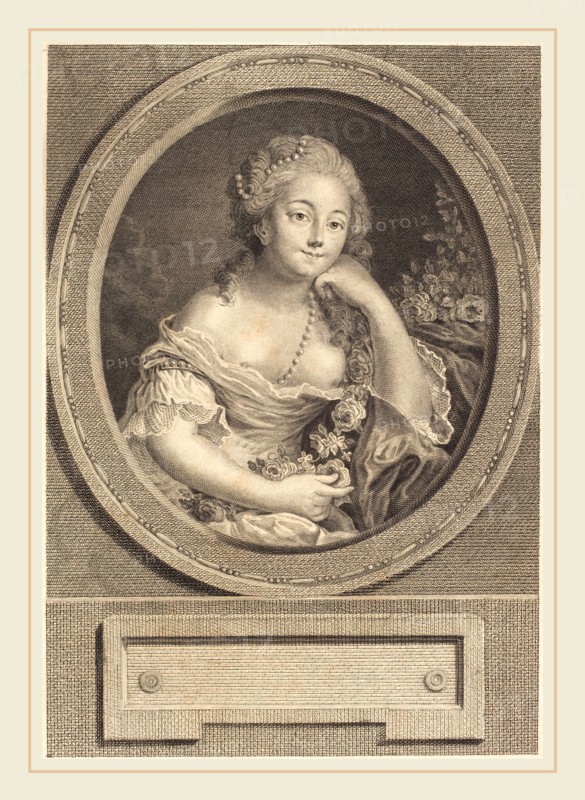 Juste Chevillet after Pierre-Antoine Baudouin, French (1729-1790), Le leger vetement, 1779, engraving and etching