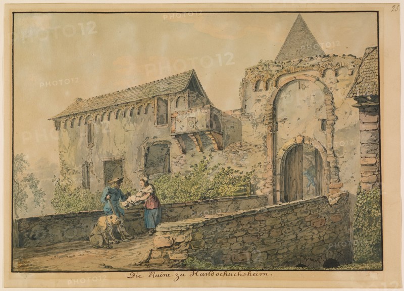 Ruin of the Tiefburg at Handschuhsheim
