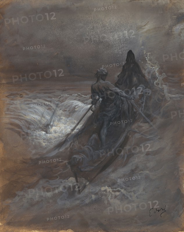 After the Shipwreck - Design for an Illustration of Coleridge's