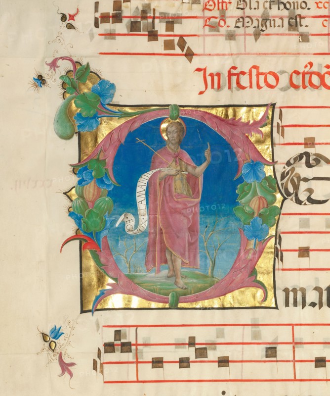 Initial D:  Saint John the Baptist