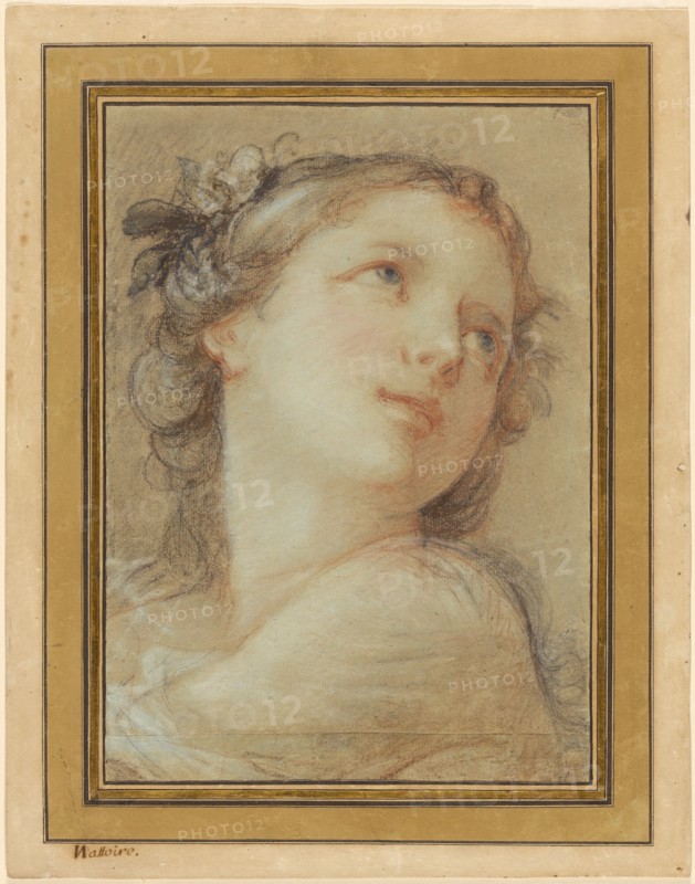 Head of a bacchante