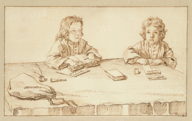 Portraits of Serafino and Francesco Falzacappa