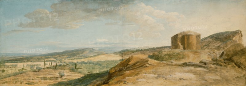 View of the Ruins of the Temple of Ceres in the Valley of Agrige
