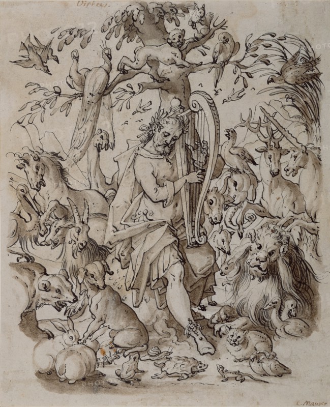 Orpheus Charming the Animals