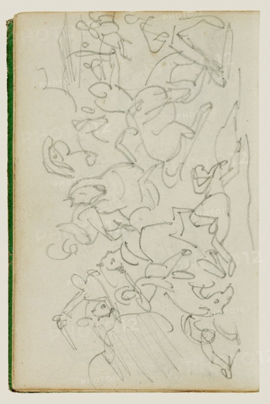 Cavalry battle