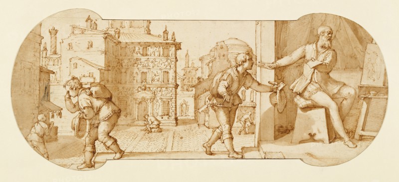 Taddeo Rebuffed by Francesco Il Sant'Angelo