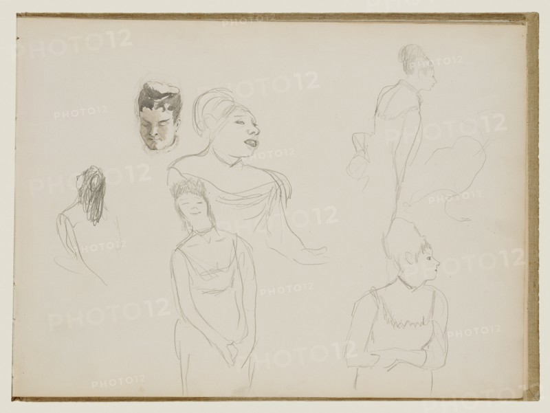 Sketches of Café Singers