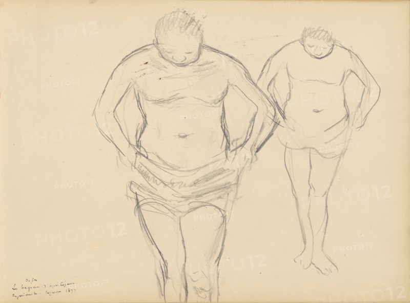 Copies of Cézanne's Bathers