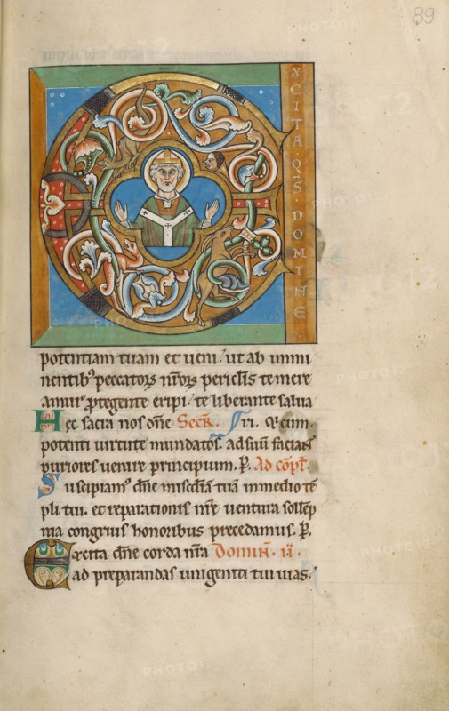 Initial E: An Archbishop