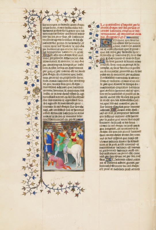 Shapur, King of Persia, Humiliates the Roman Emperor Valerian