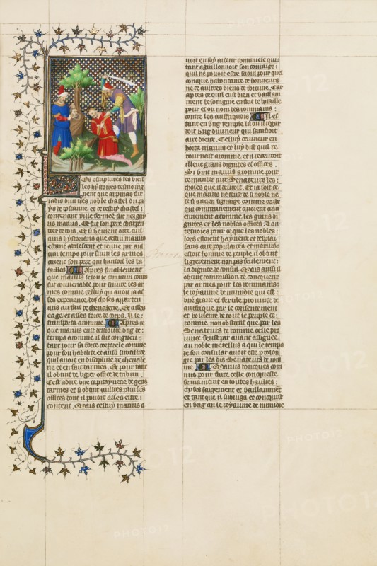 The Head of Marcus Shown to Caius Marius and Marius Killed by a