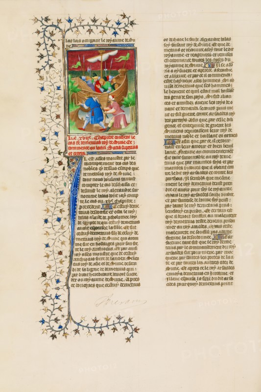 Demetrius Nicator, King of Syria, Killed as He Attempts to Land