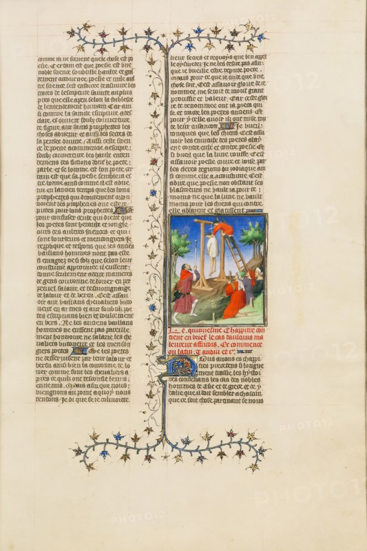 Cartalus, Hanged by Order of His Father, is Cut Down from the Gi