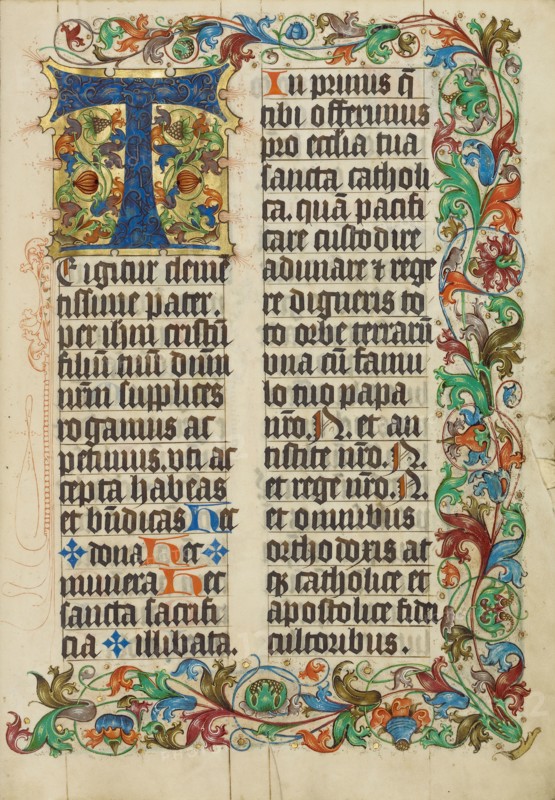 Decorated Initial T