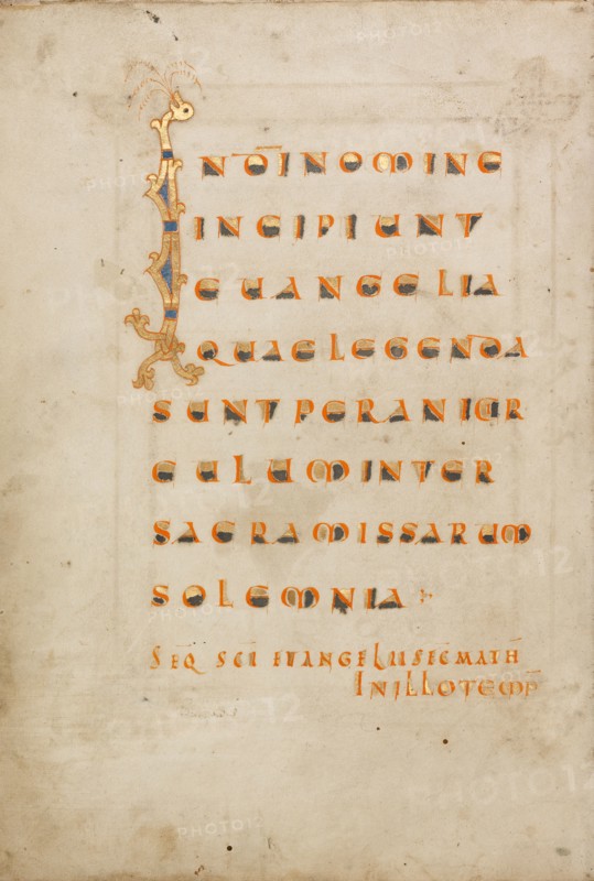 Decorated Incipit Page
