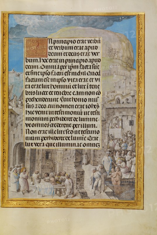 Border with Scenes from the Life of Saint John