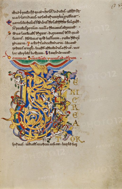 Initial V: The Descent of the Holy Spirit