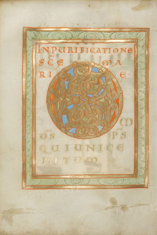 Decorated Incipit Page