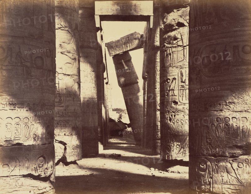 The Hypostyle Hall of the Temple of Amon, Karnak