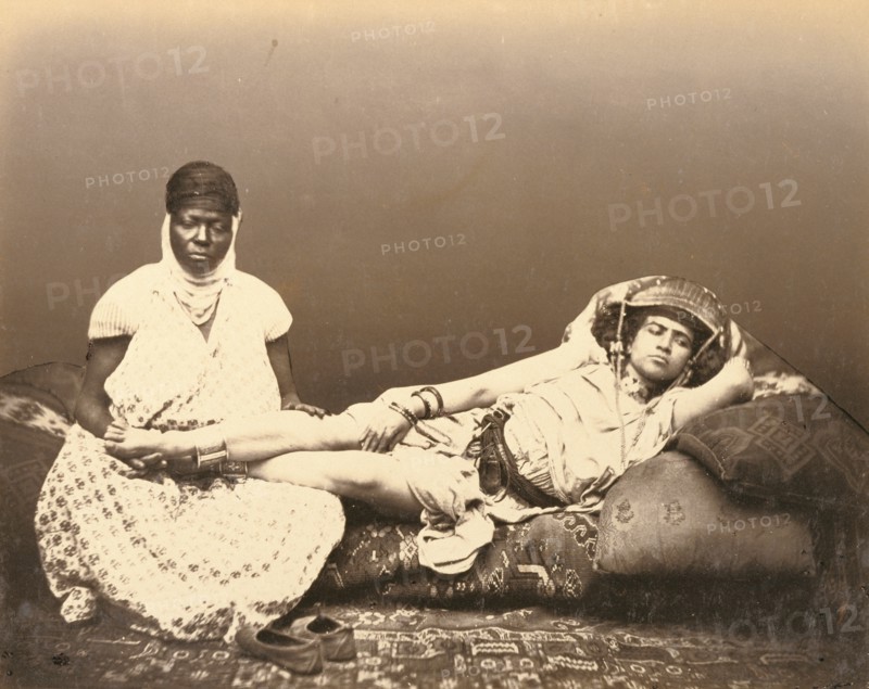 [A Moorish Woman with Her Maid]