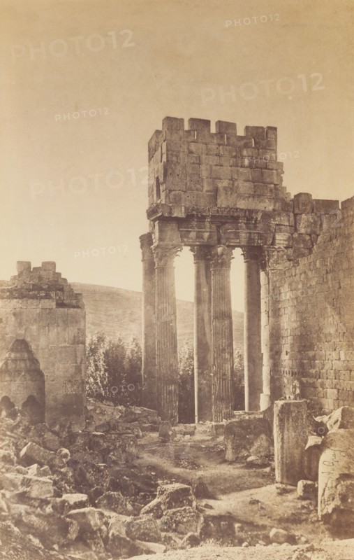 Peristyle, Temple of  Bacchus, Baalbek