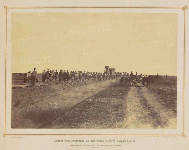 "Westward The Course of Empire Takes Its Way": Laying Track 600