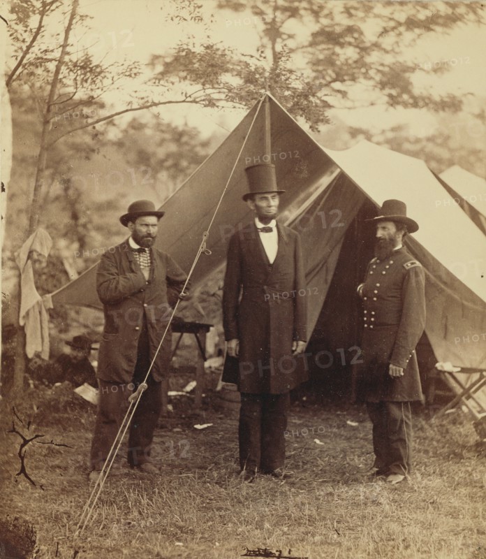 [President Lincoln, United States Headquarters, Army of the Poto
