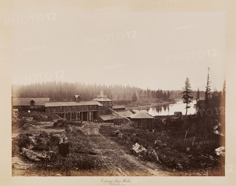 Oswego Iron Works, Willamette River