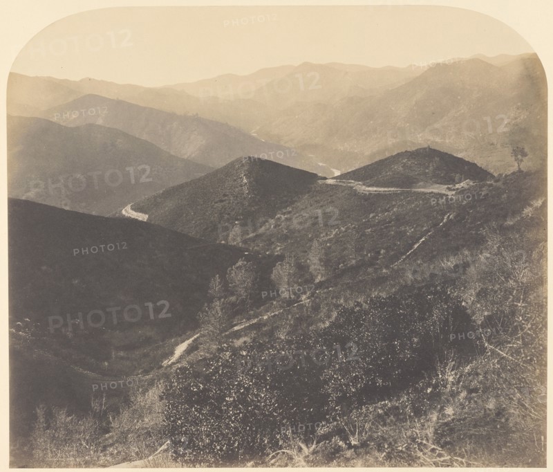 [View from Mt. Josephine, looking North] / [View North]