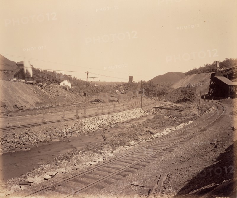 Colliers in Mahanoy Valley.  L.V.R.R.