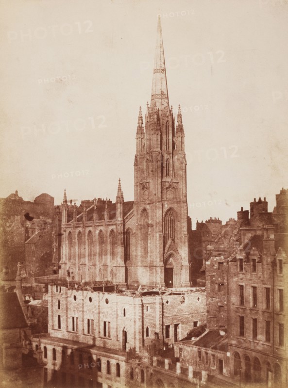 [The General Assembly Hall of the Free Church, Edinburgh, during